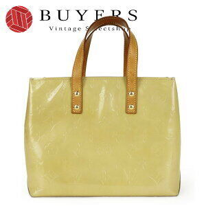 Louis Vuitton Vernis Handbag Monogram Reade Beige